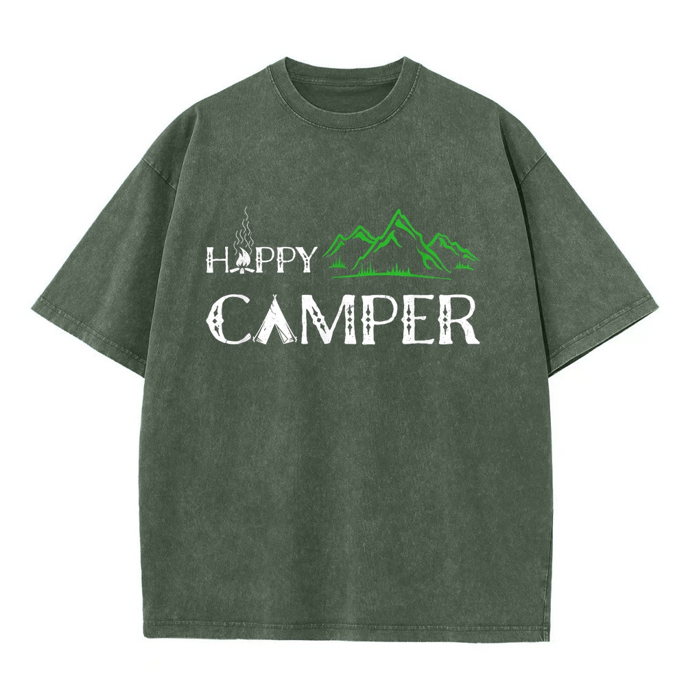 Summer Clothing Women Canada - Camiseta de camping Happy Camper para