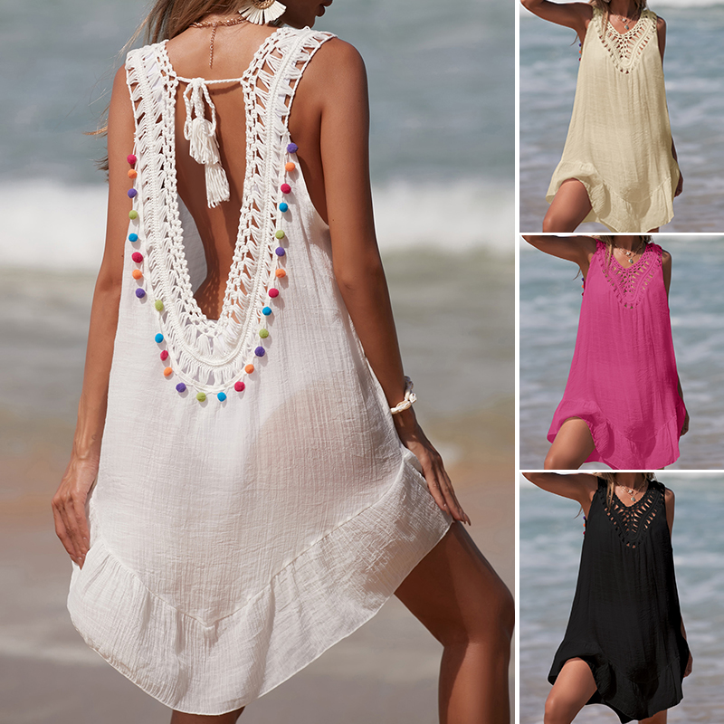 Summer Clothing Colors - Feminino com decote em v sem