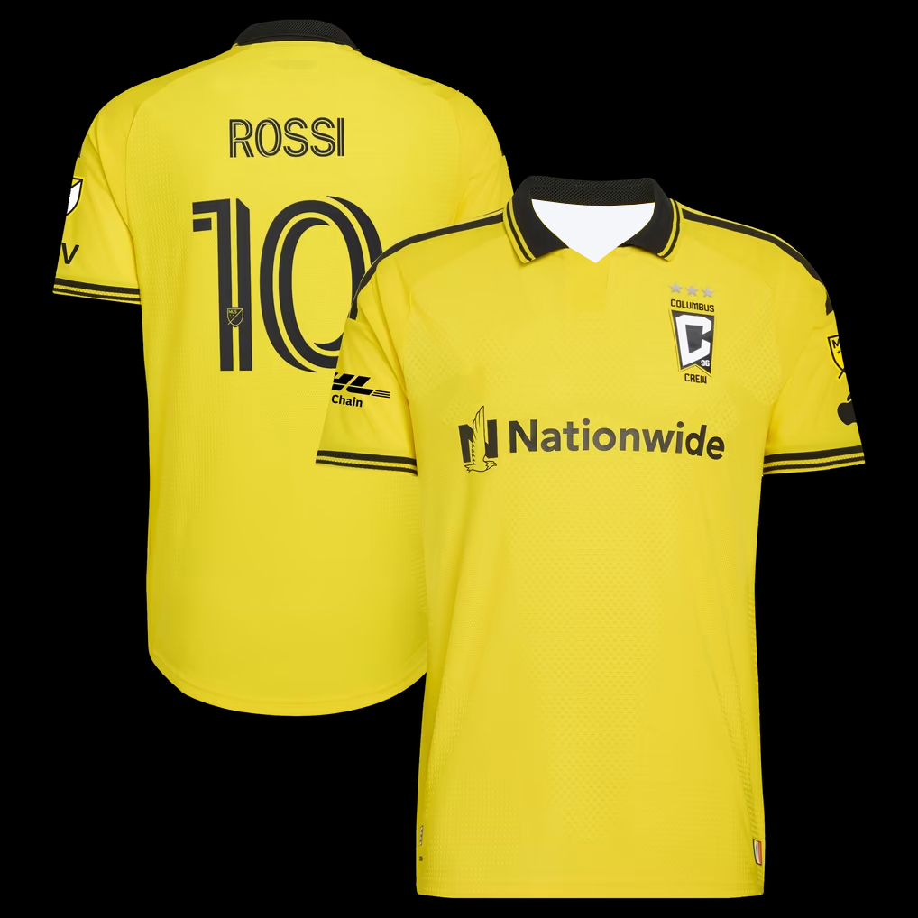 Yellow Summer Clothing - Uniforme de Futebol Columbus Crew 2026