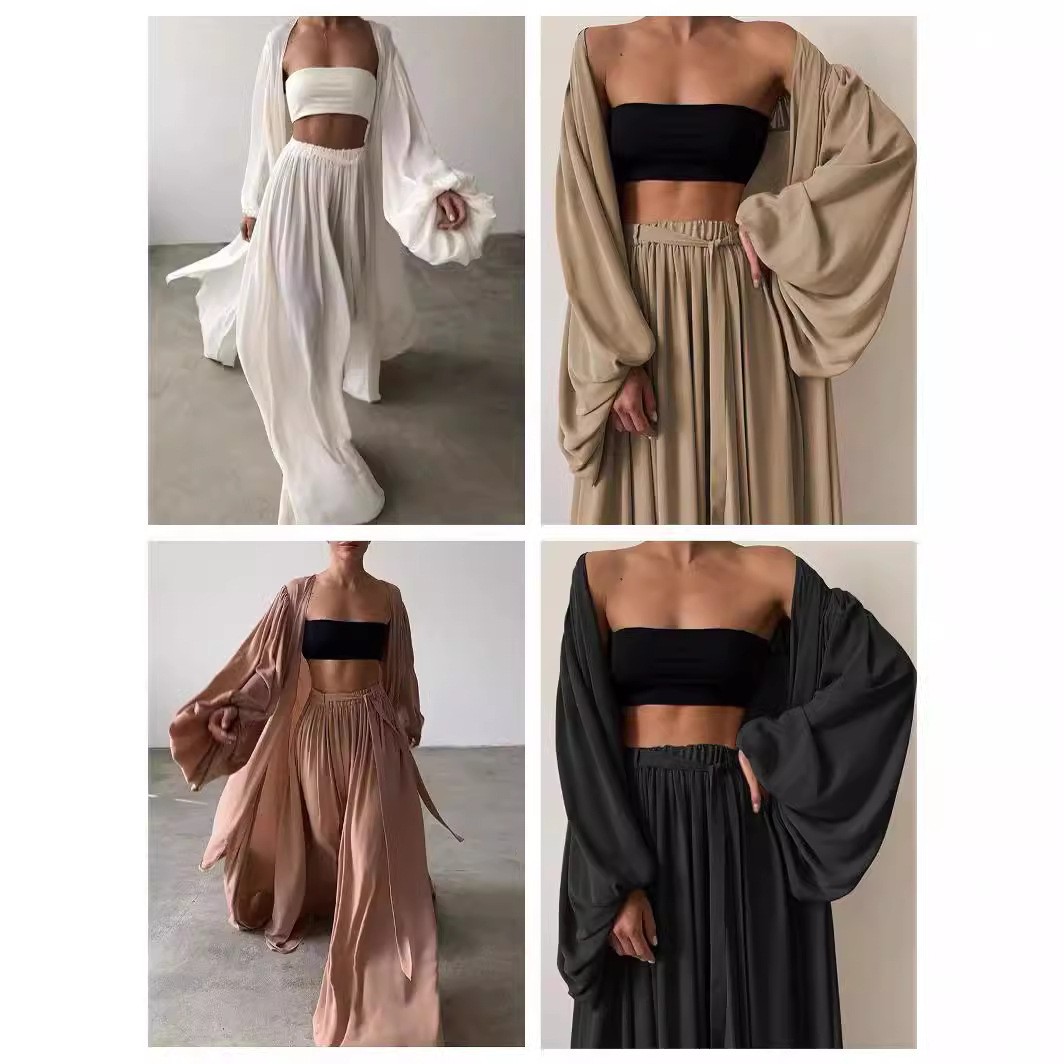 Summer Clothing Women - Conjunto de Roupas Femininas de Verão
