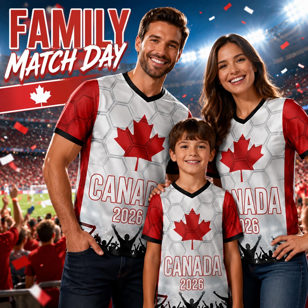 Summer Clothing Women Canada - Camisa de Futebol Canadá 2026, Vestuário