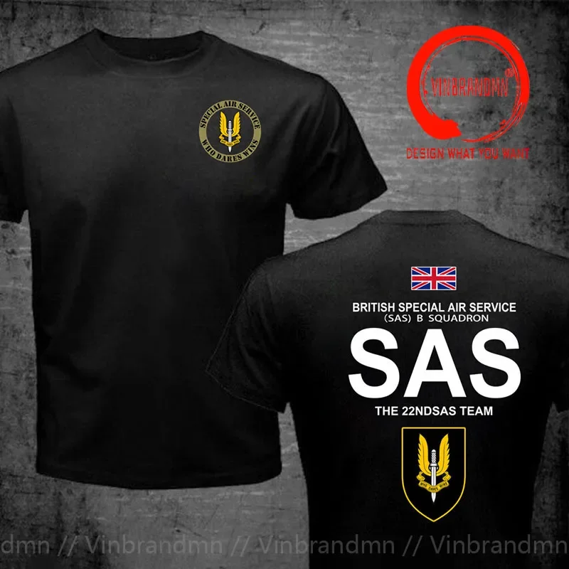 Summer Clothing Uk Men - Britânico serviço de ar especial camiseta