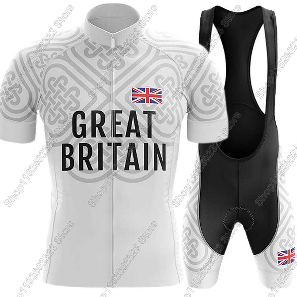 Summer Clothing Uk Men - Grã-bretanha equipe 2025 conjunto camisa de