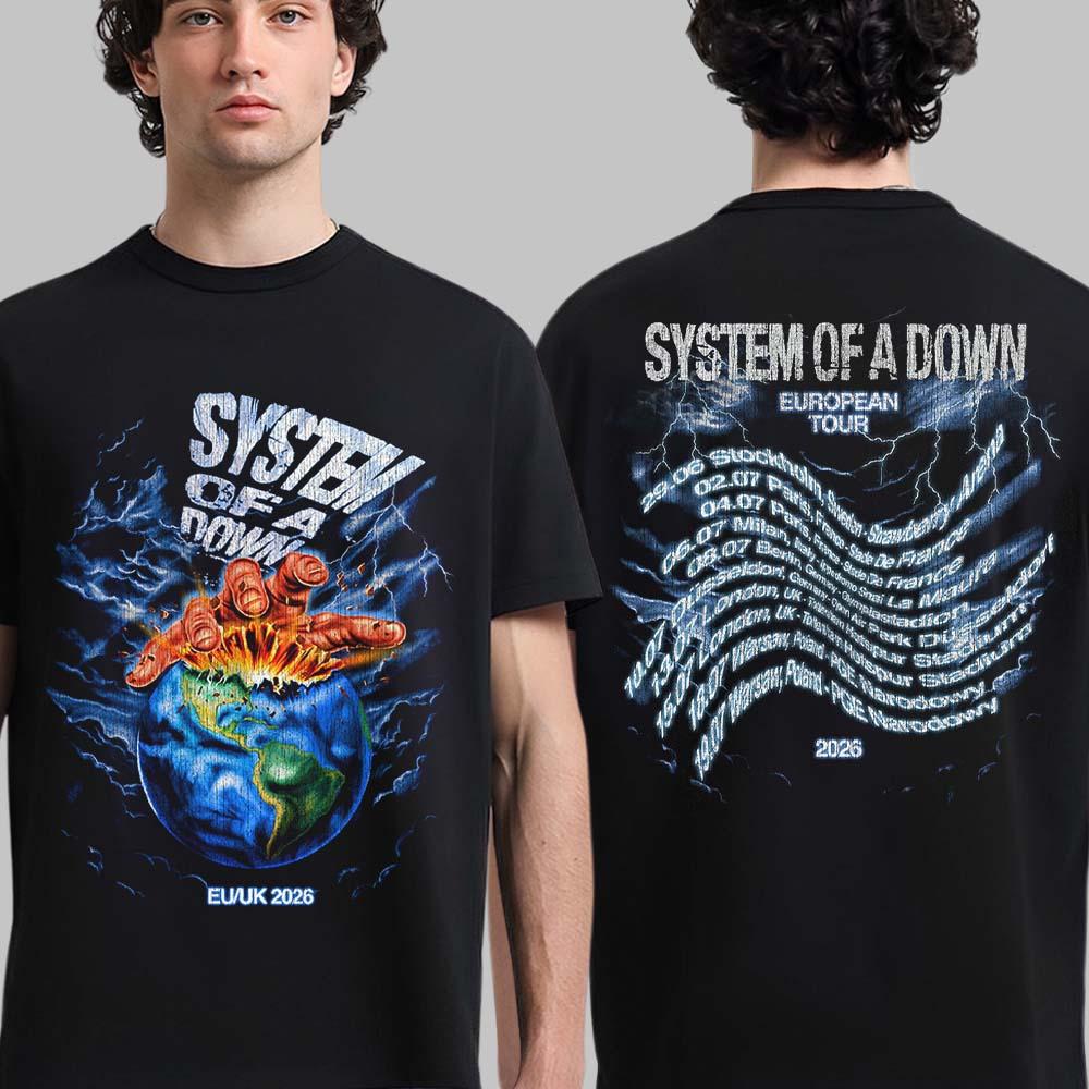 Summer Clothing Uk Men - Camiseta Unissex System of A Down