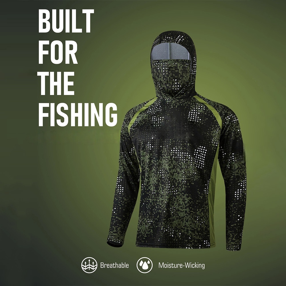 Summer Clothing Guys - Roupa de Pesca MALFC para Homens,