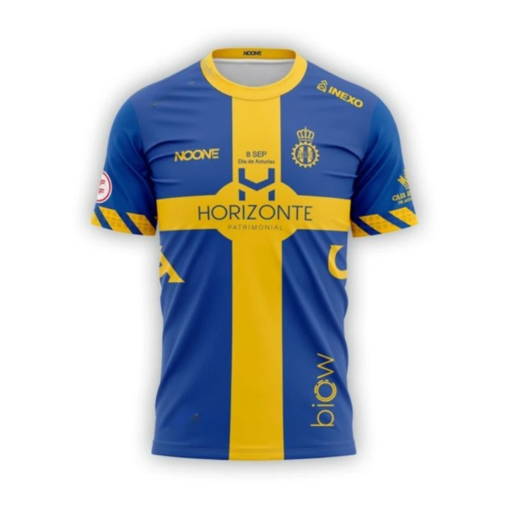 Yellow Summer Clothing - Camisas de futebol azuis e amarelas