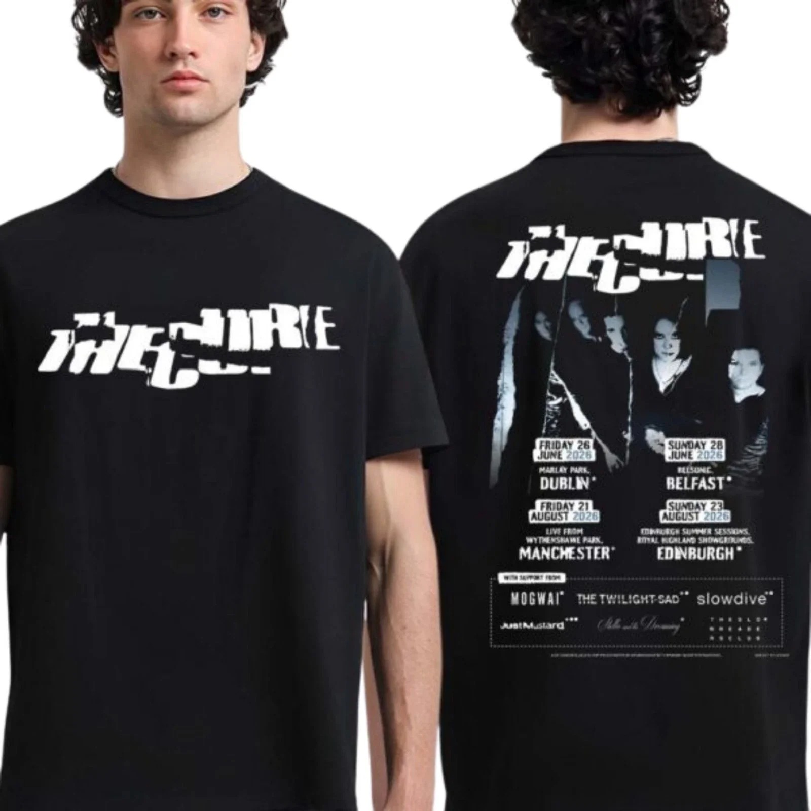 Summer Clothing Uk Men - Camiseta Estampada The Cure 2026 UK