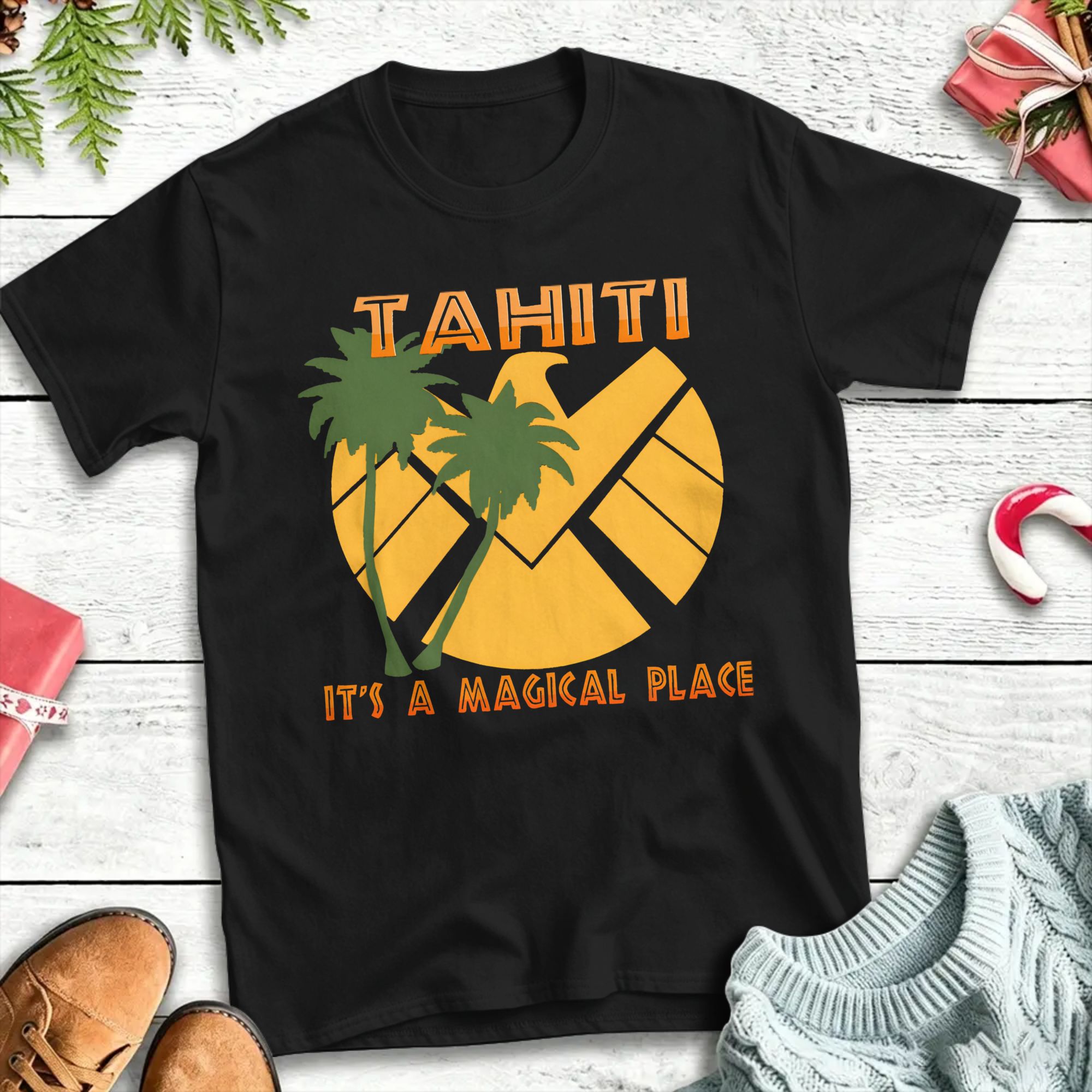 Summer Clothing Places - Tahiti é um lugar mágico, camiseta