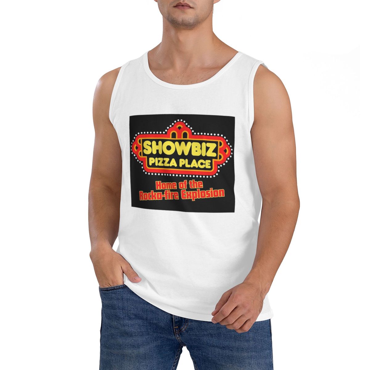 Summer Clothing Places - Camiseta sem mangas com design retrô