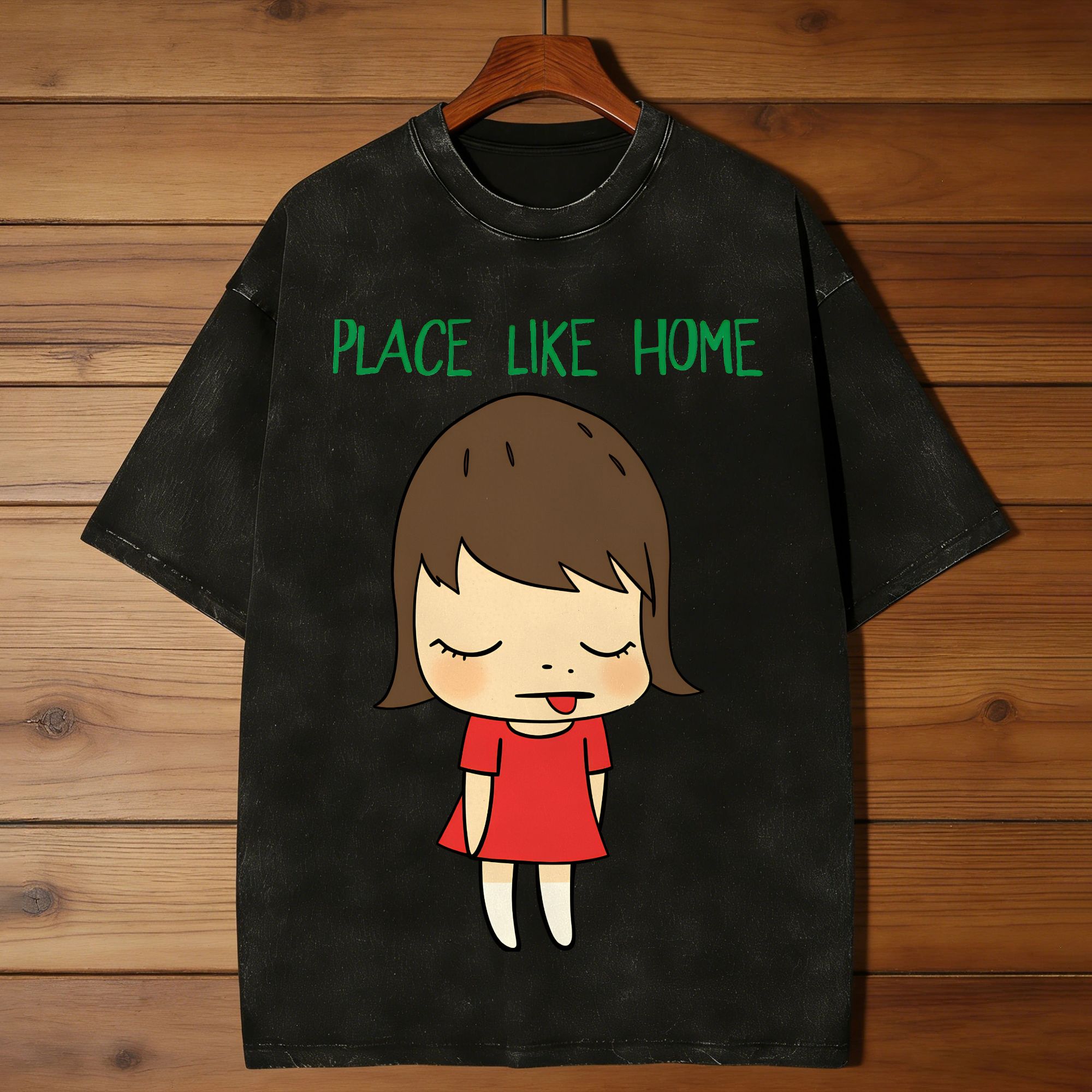 Summer Clothing Places - Camiseta masculina Yoshitomo Nara Place Like