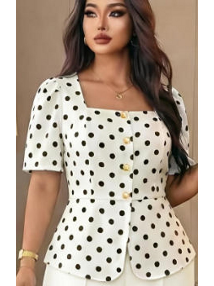 Summer Clothing Colors - Camisa Blusa Elegante com Estampa para