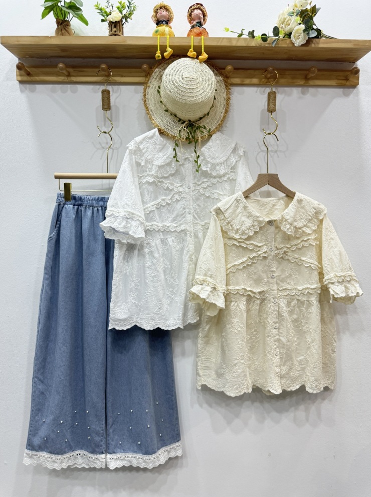 Japan Summer Clothing Women - Mori kei roupas doce lolita camisa