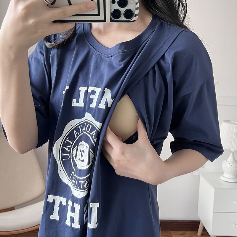 Vestido de Amamentação para Ge - Summer Clothing Women avaliação e preço