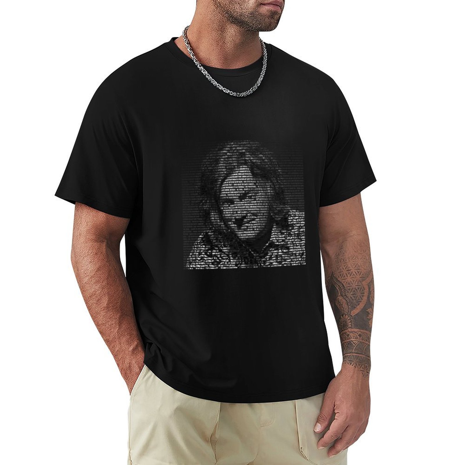 Camiseta com as melhores citaç - Summer Clothing Uk Men avaliação e preço