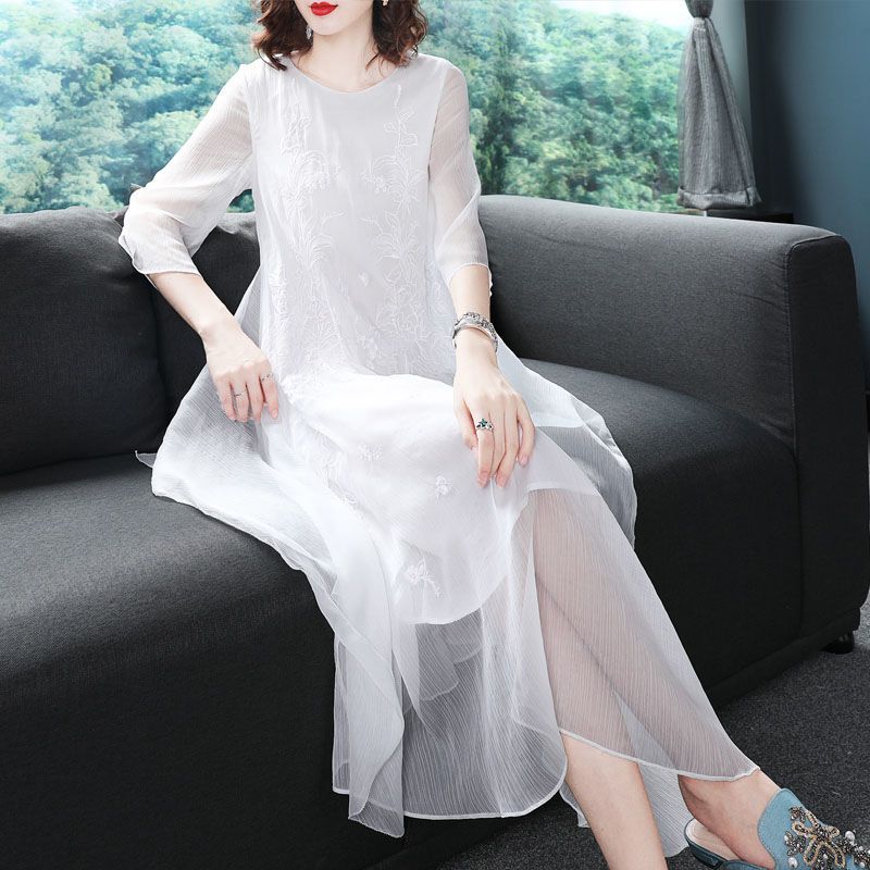 Vestido de Festa Elegante com  - Summer Gauze Clothing avaliação e preço