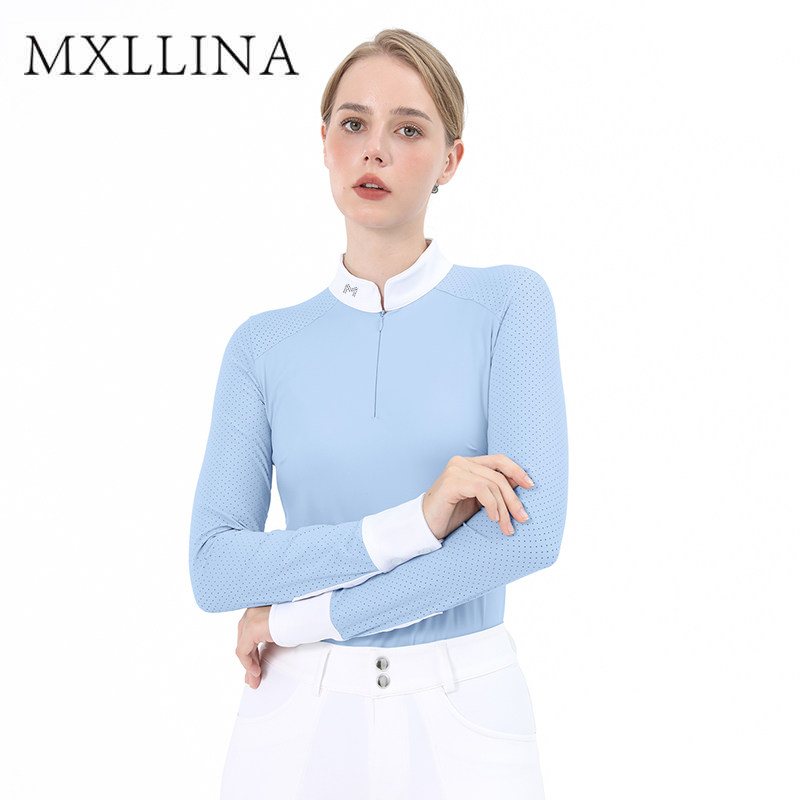 Camisa de Equitação Feminina M - Summer Equestrian Clothing avaliação e preço