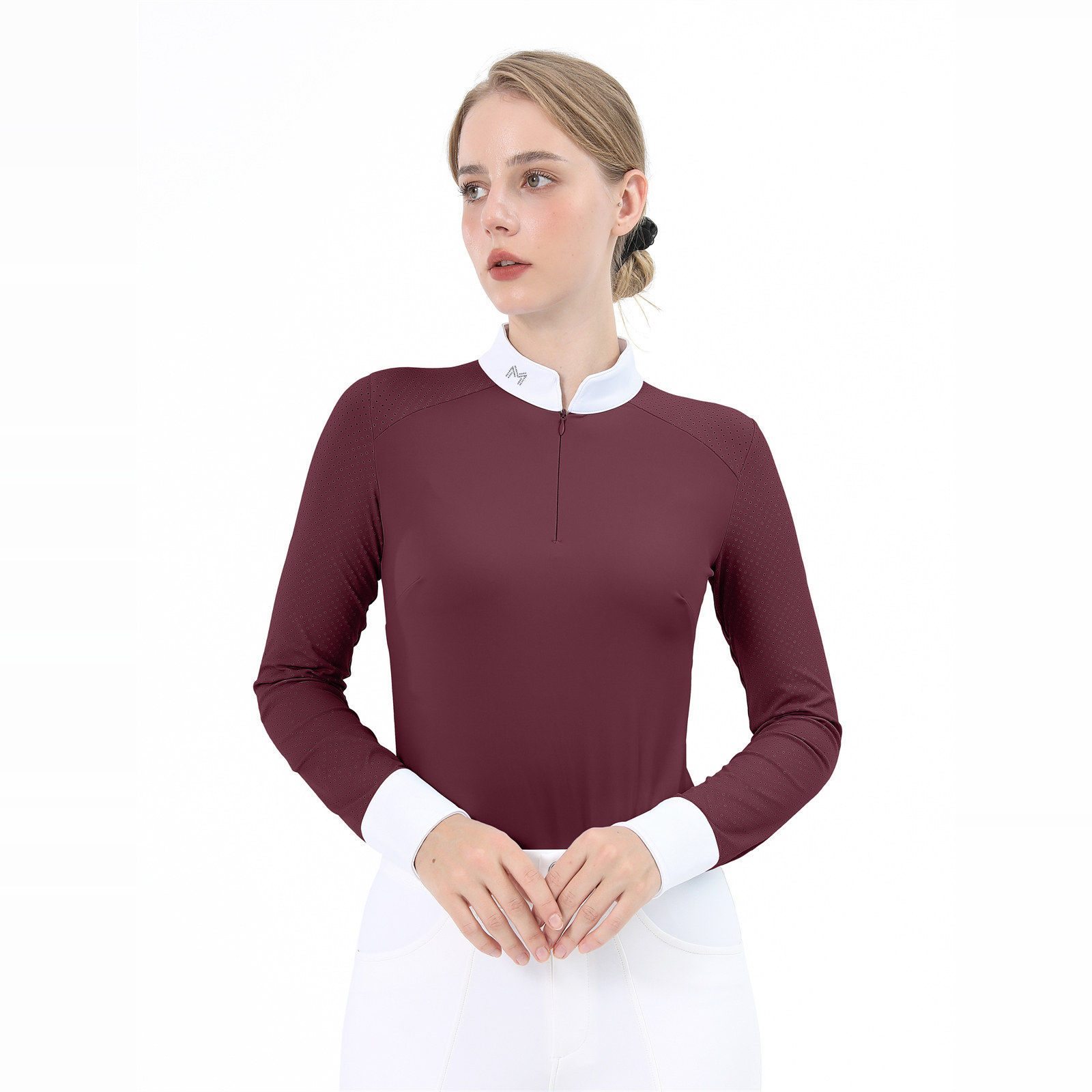 Camisa de Equitação Feminina M - Summer Equestrian Clothing avaliação e preço