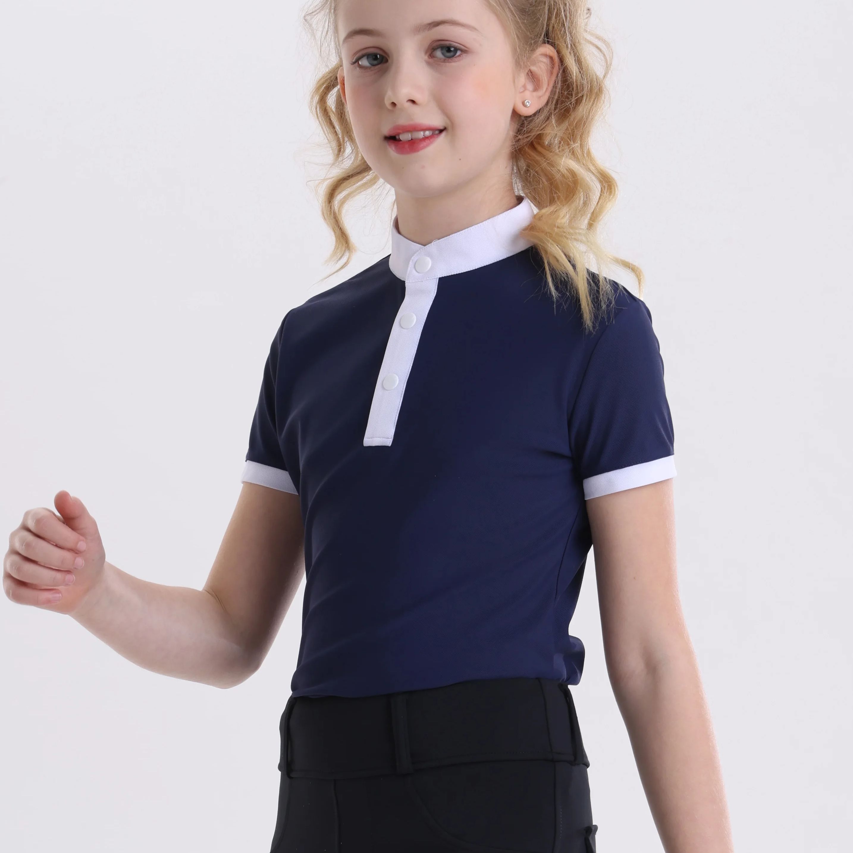 Camiseta de manga curta para c - Summer Equestrian Clothing avaliação e preço