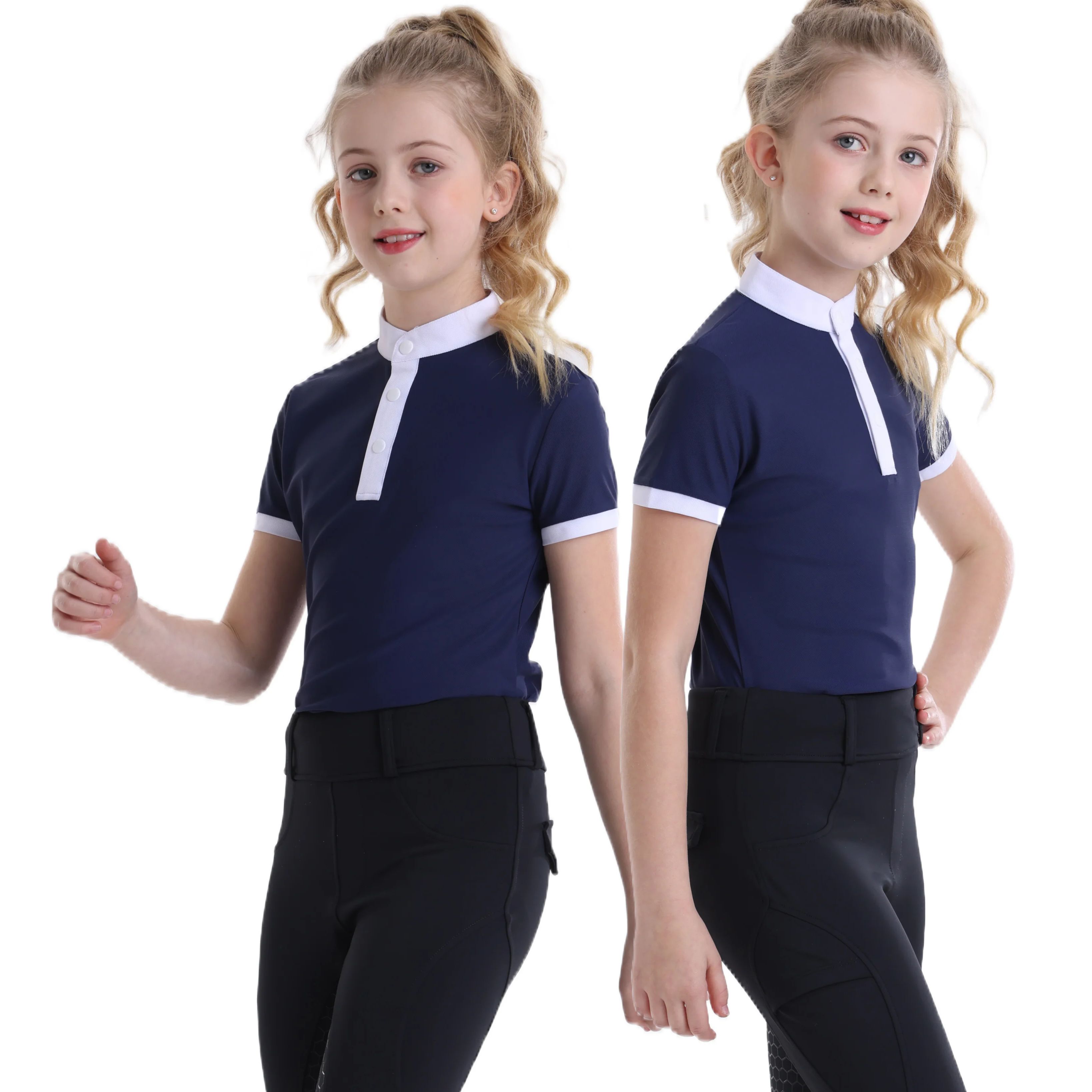 Camiseta de manga curta para c - Summer Equestrian Clothing avaliação e preço