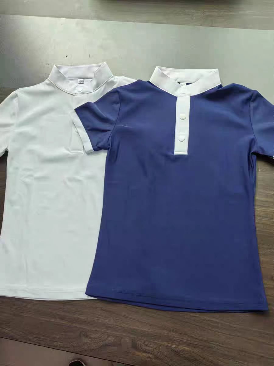 Camiseta de manga curta para c - Summer Equestrian Clothing avaliação e preço