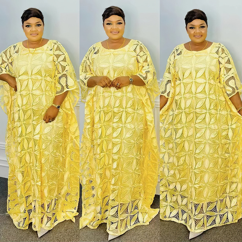 Verão elegante africano mulher - Yellow Summer Clothing avaliação e preço