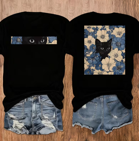 Camiseta Feminina de Manga Cur - Summer Clothing Places avaliação e preço