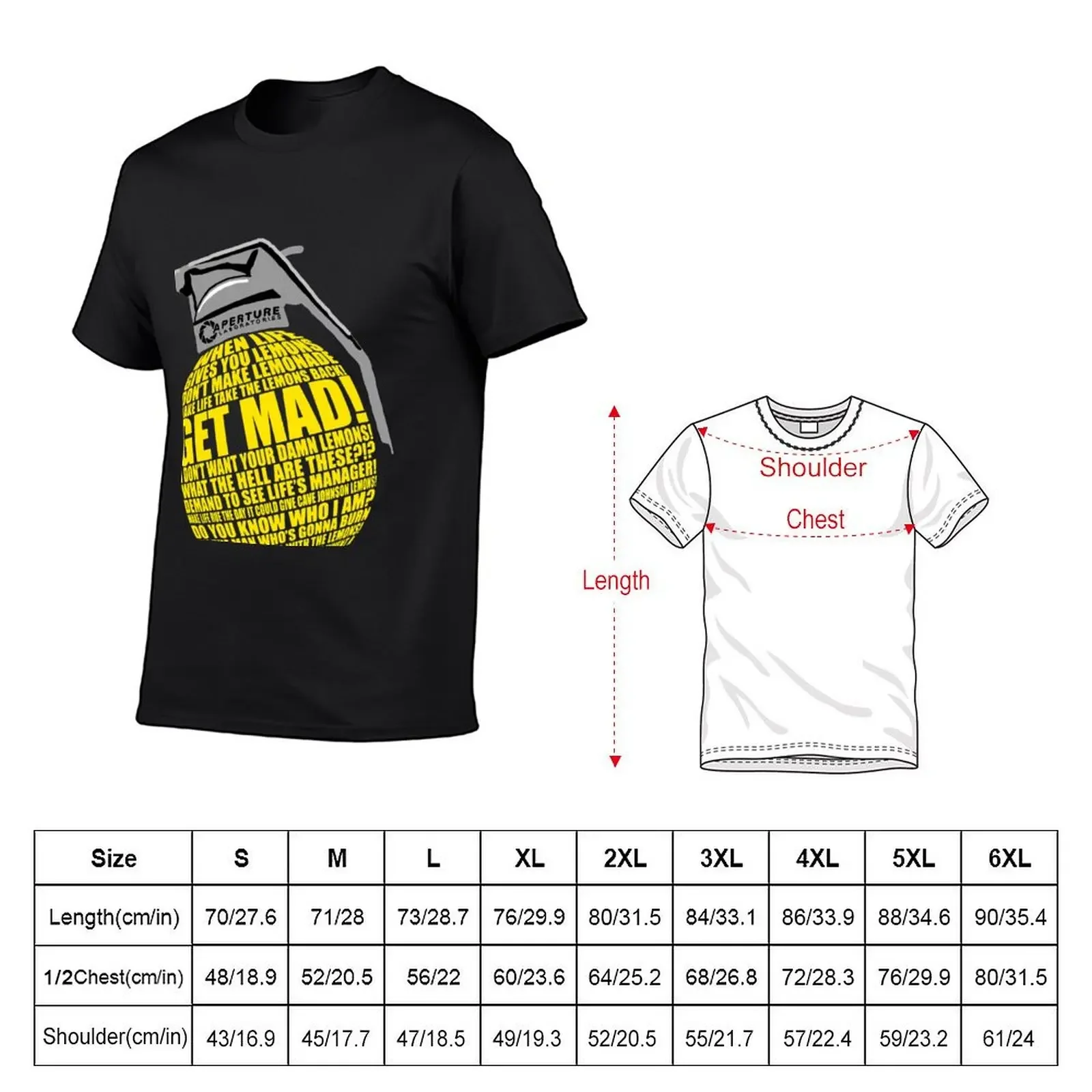 Portal 2-Camiseta gráfica comb - Summer Clothing Quotes avaliação e preço