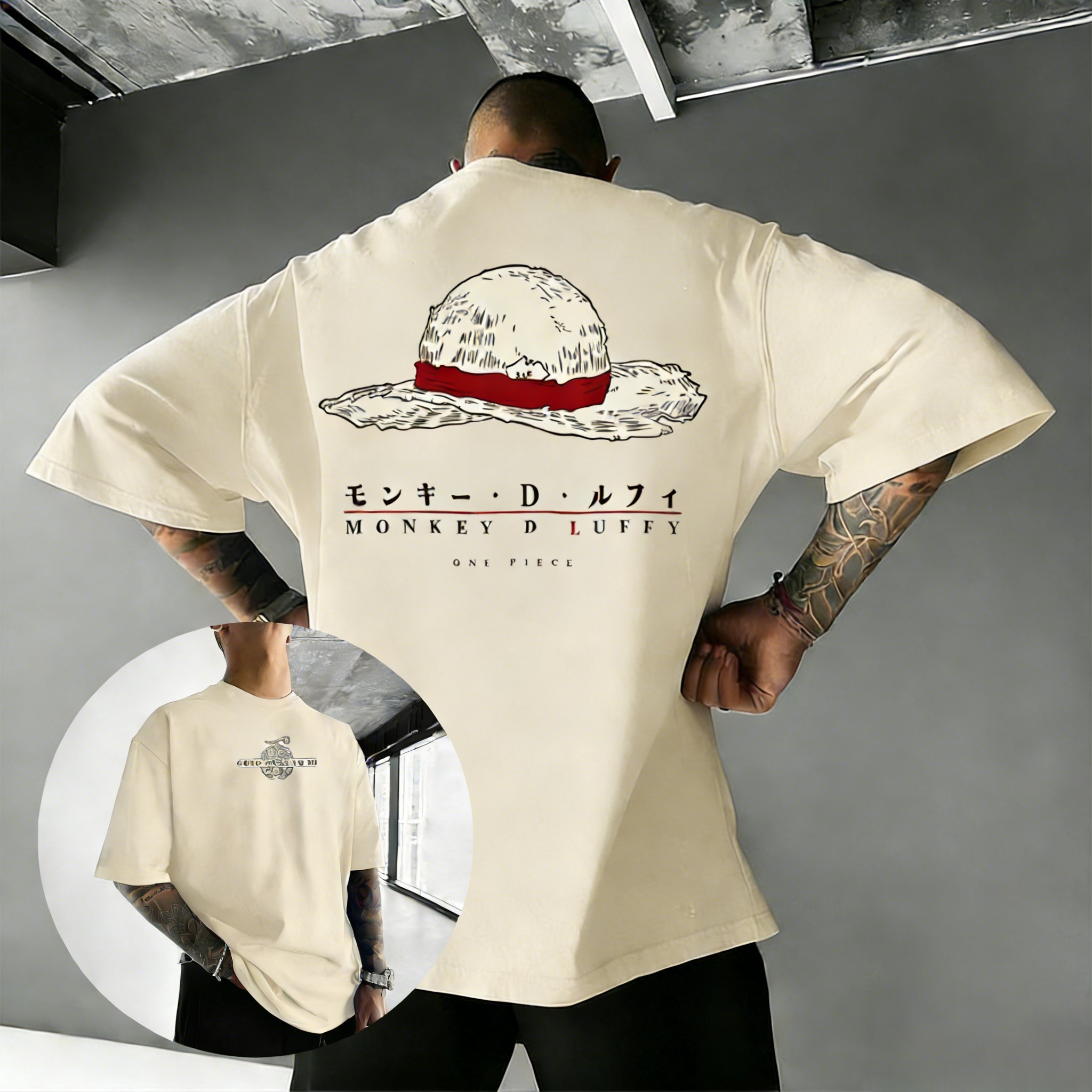 Camiseta de Anime One Piece Lu - Japan Summer Clothing Women avaliação e preço