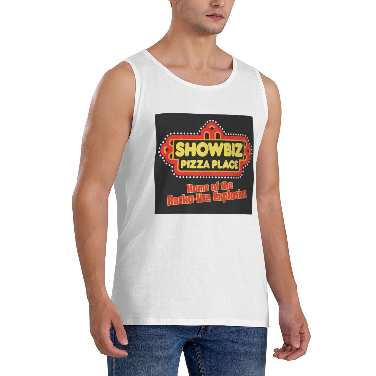 Camiseta sem mangas com design - Summer Clothing Places avaliação e preço