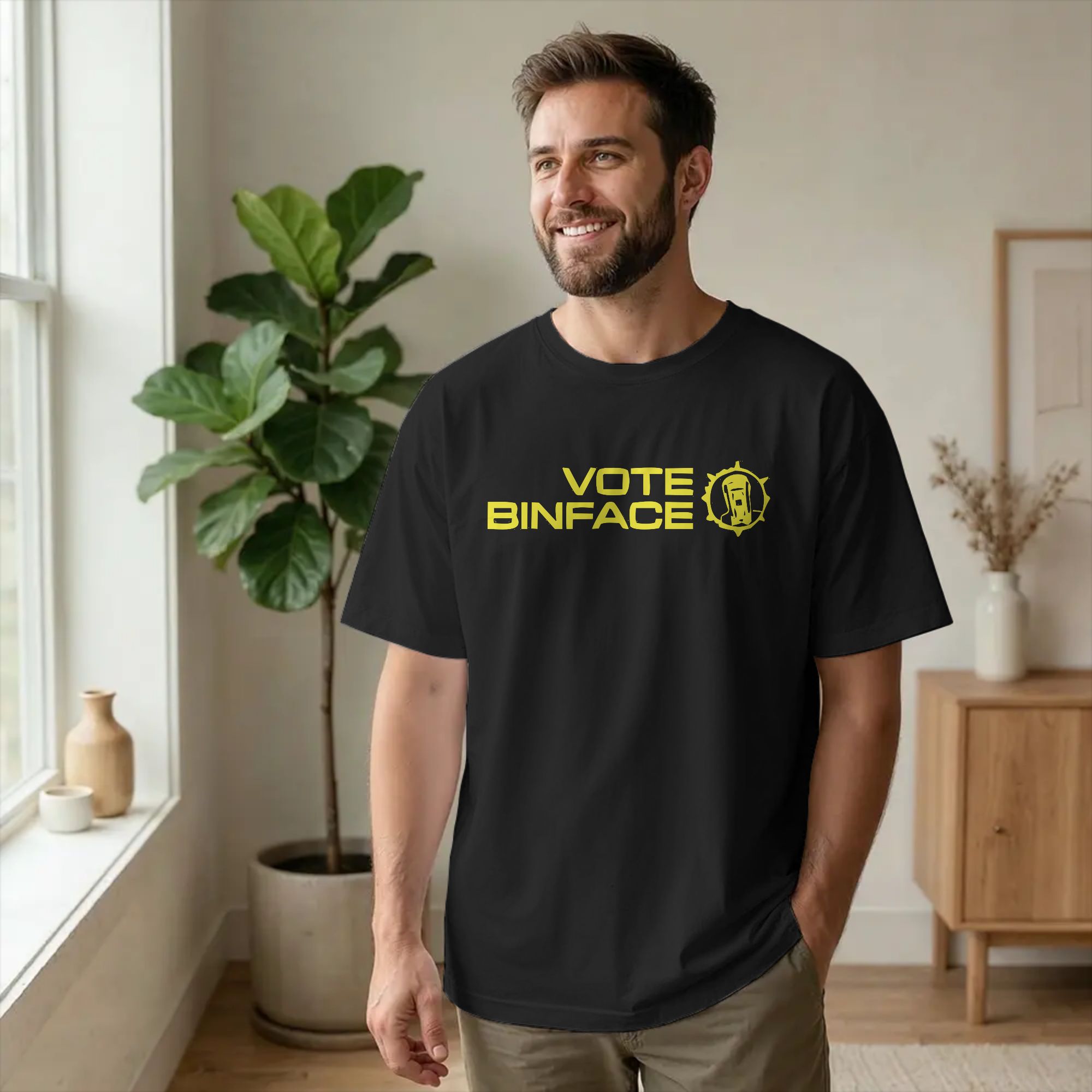 Camiseta Masculina Vote for Co - Summer Clothing Uk Men avaliação e preço
