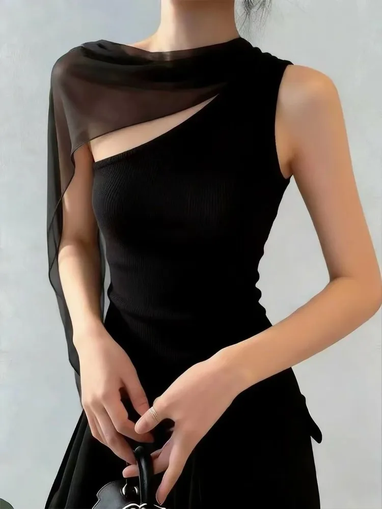Regata Sexy 2026 Roupas Femini - Summer Gauze Clothing avaliação e preço