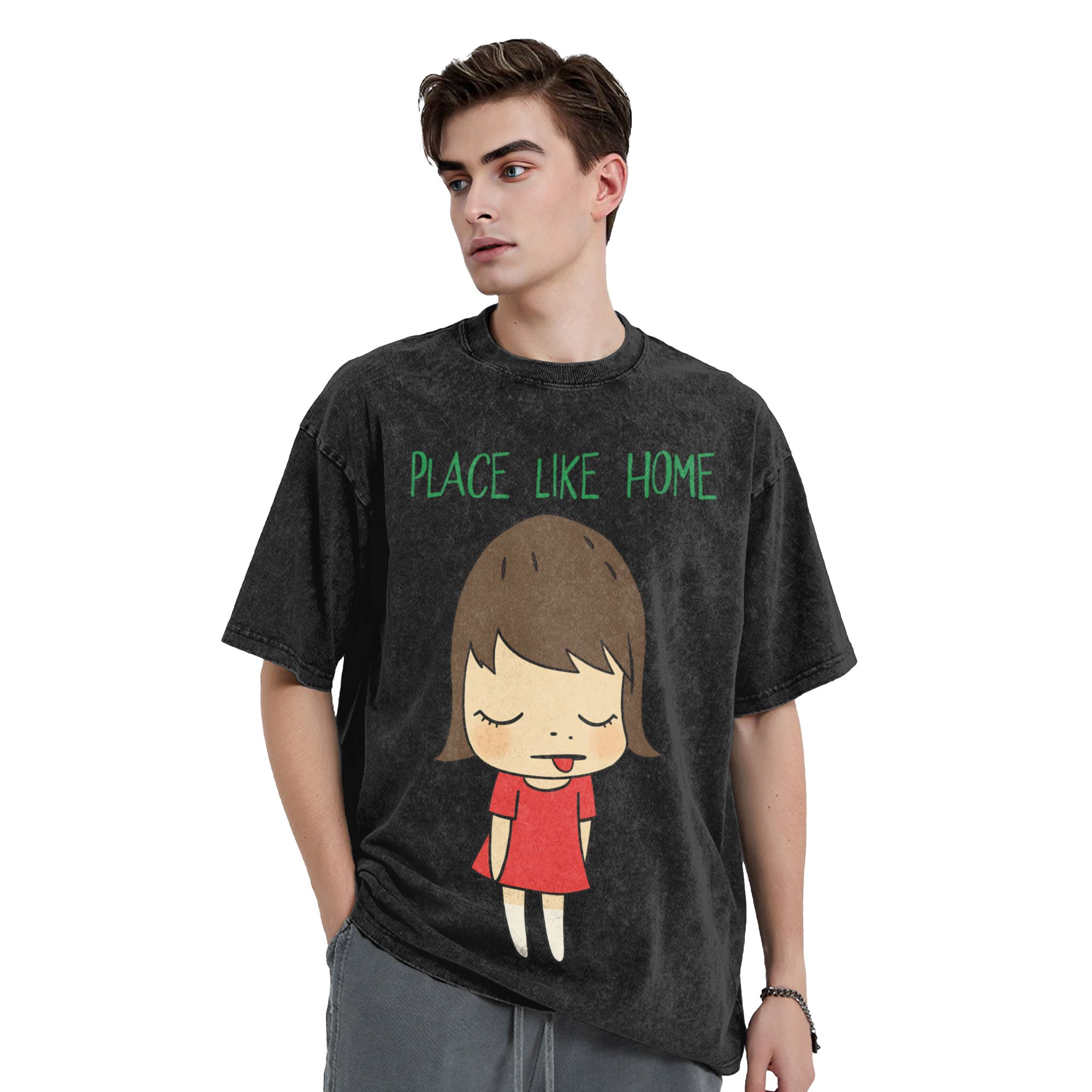 Camiseta masculina Yoshitomo N - Summer Clothing Places avaliação e preço