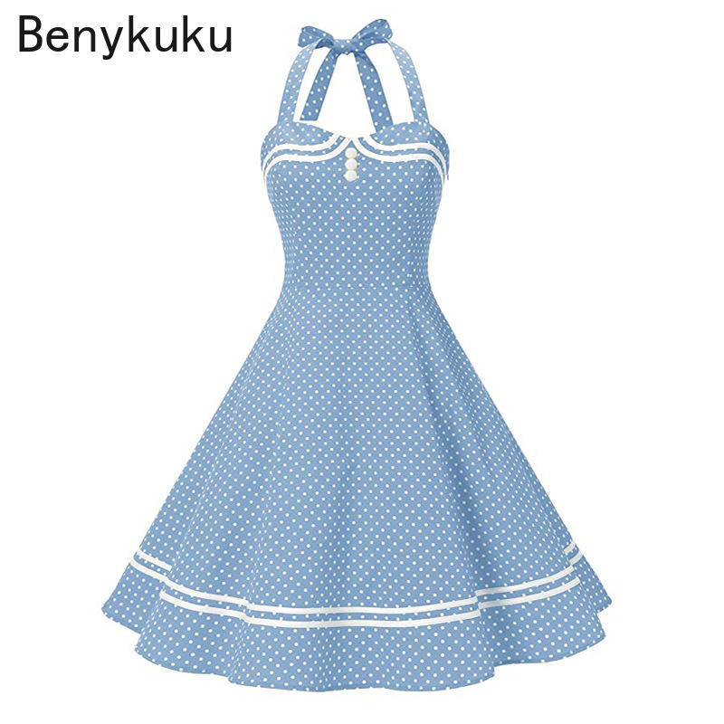 Vestido Vintage Amarelo Halter - Yellow Summer Clothing avaliação e preço