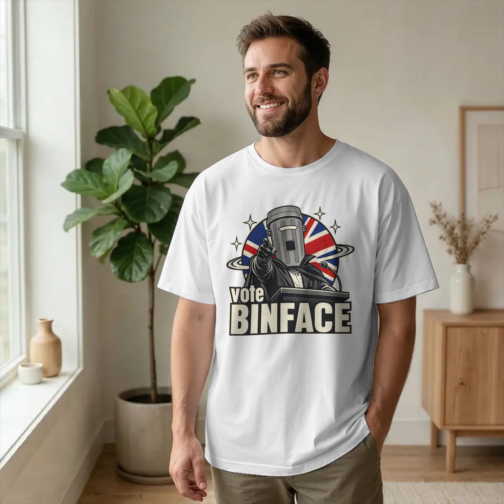 Camiseta masculina Vote for Co - Summer Clothing Uk Men avaliação e preço