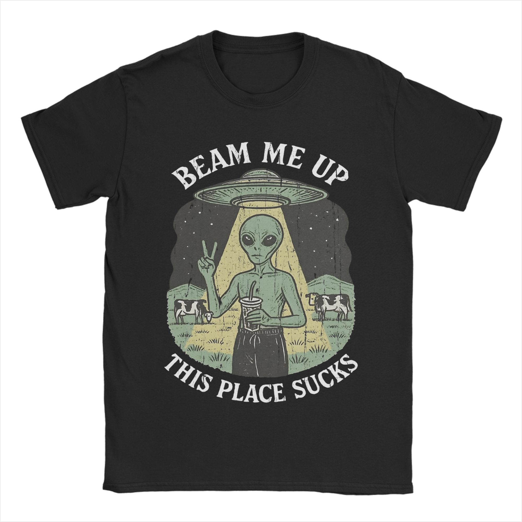 Engraçado Beam Me Up This Plac - Summer Clothing Places avaliação e preço