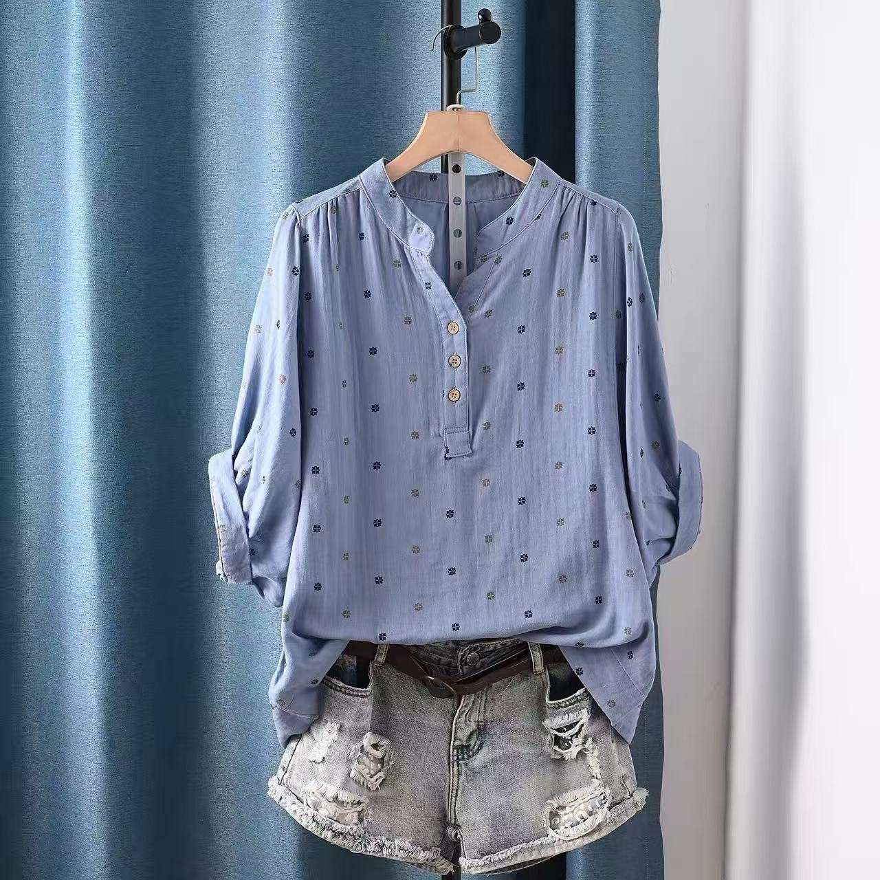 Blusa Feminina 2026: Camisa e  - Japan Summer Clothing Women avaliação e preço
