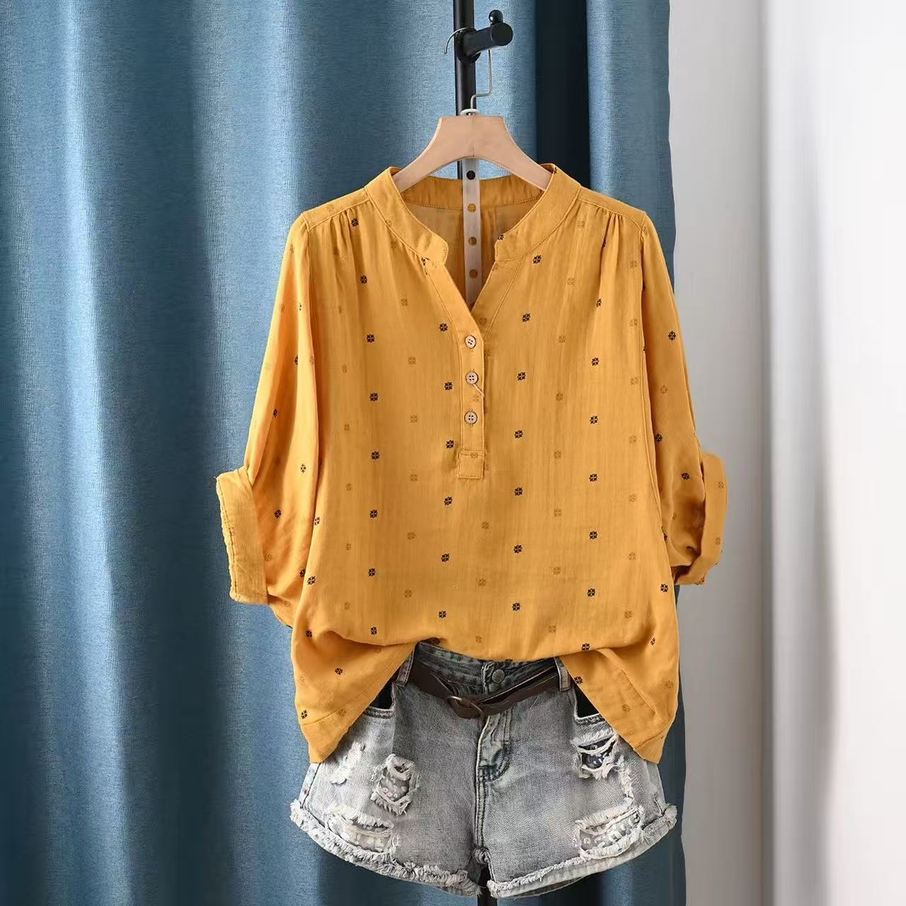 Blusa Feminina 2026: Camisa e  - Japan Summer Clothing Women avaliação e preço