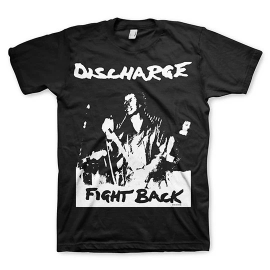Camiseta Uk Discharge Hear Not - Summer Clothing Uk Men avaliação e preço