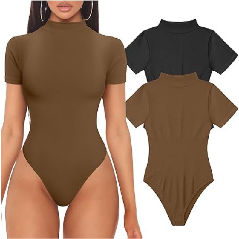 Body feminino de manga curta,  - Summer Clothing Model avaliação e preço