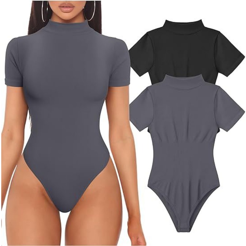 Body feminino de manga curta,  - Summer Clothing Model avaliação e preço