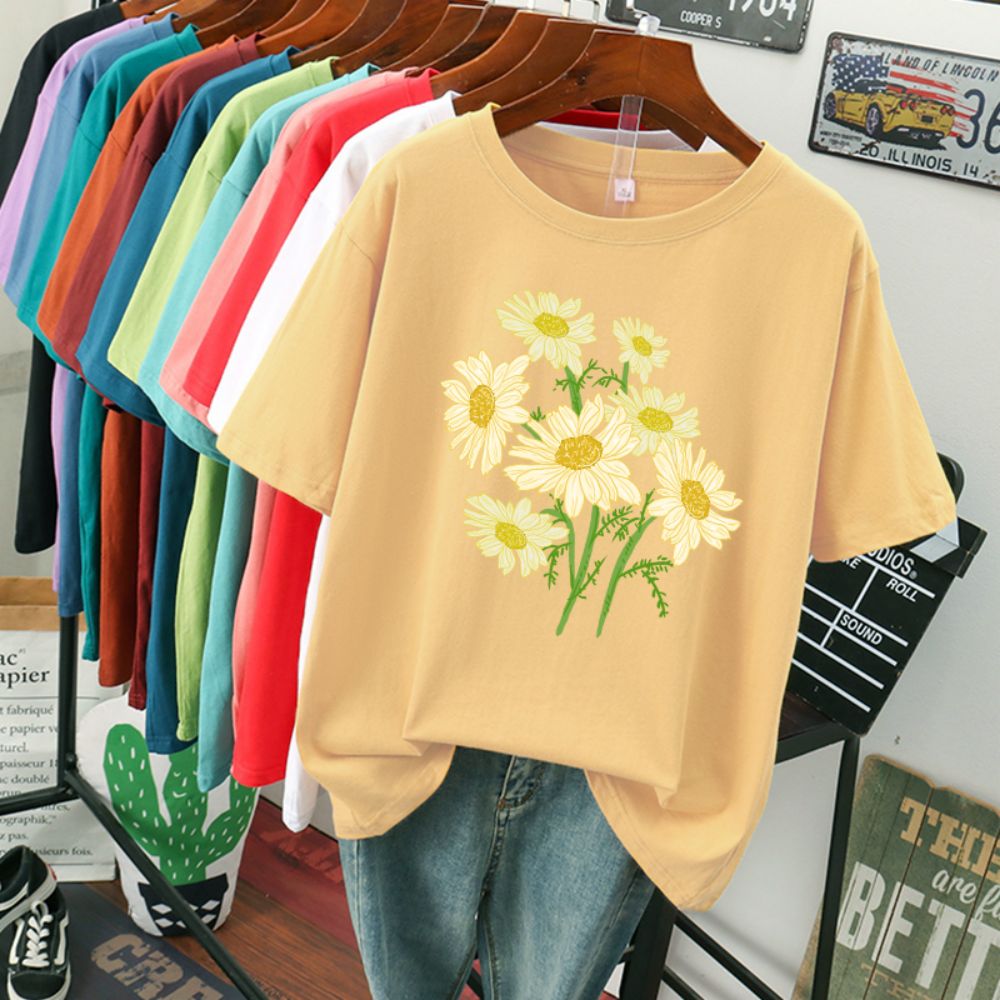 A flor amarela do crisântemo d - Yellow Summer Clothing avaliação e preço