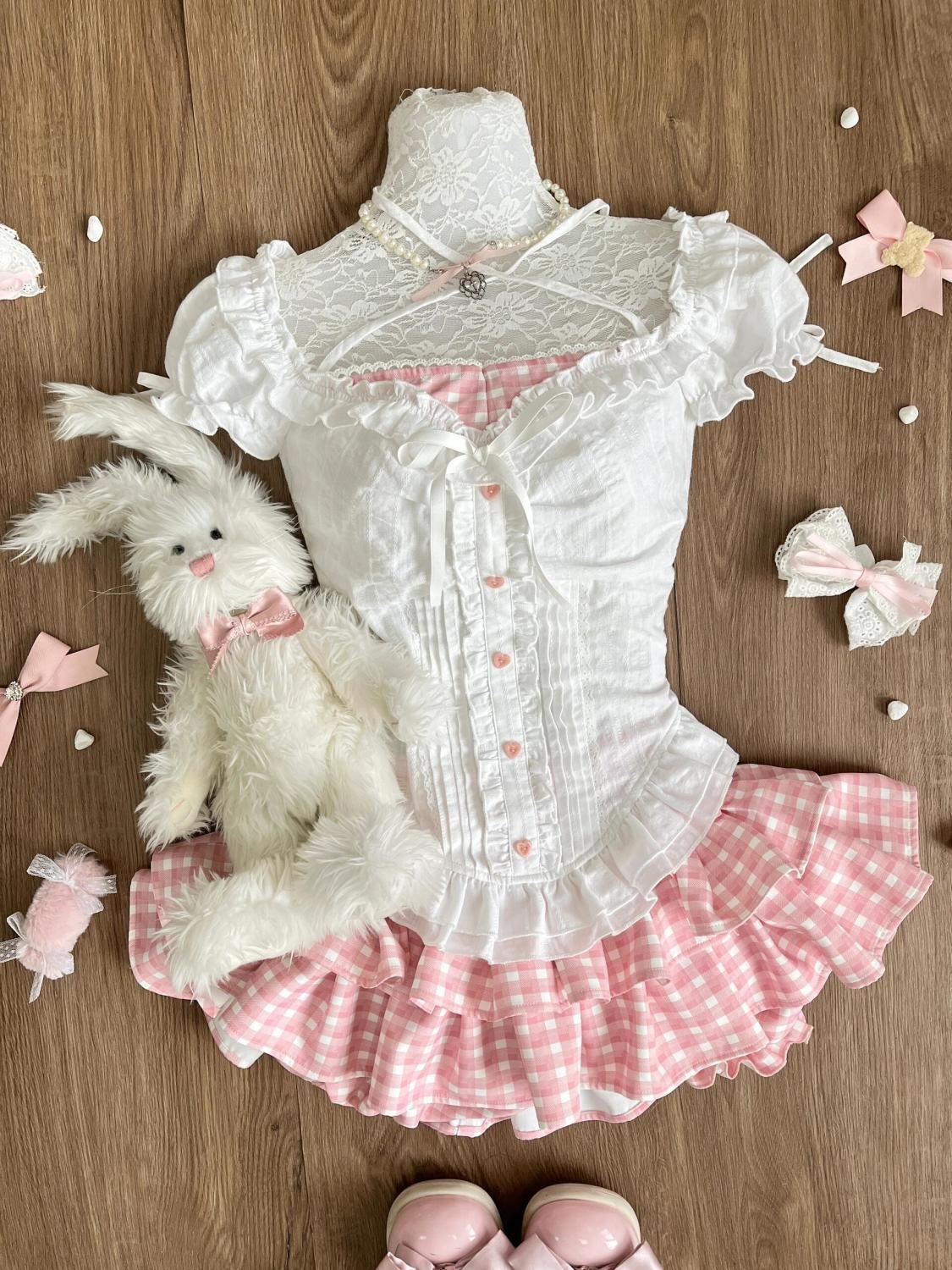 Japonês kawaii lolita doce 2 p - Summer Alt Clothing avaliação e preço