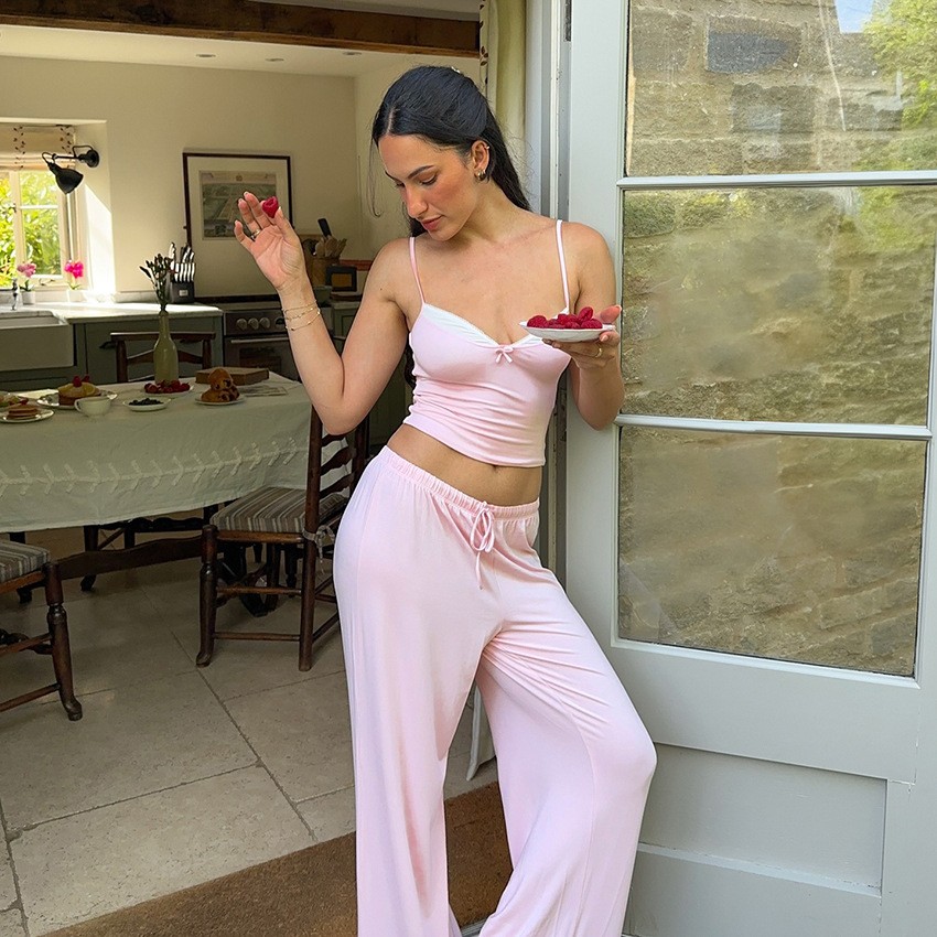Conjunto de pijama feminino de - Summer Clothing Women avaliação e preço
