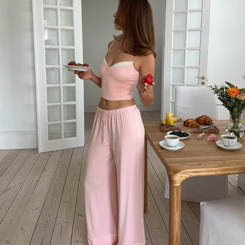 Conjunto de pijama feminino de - Summer Clothing Women avaliação e preço